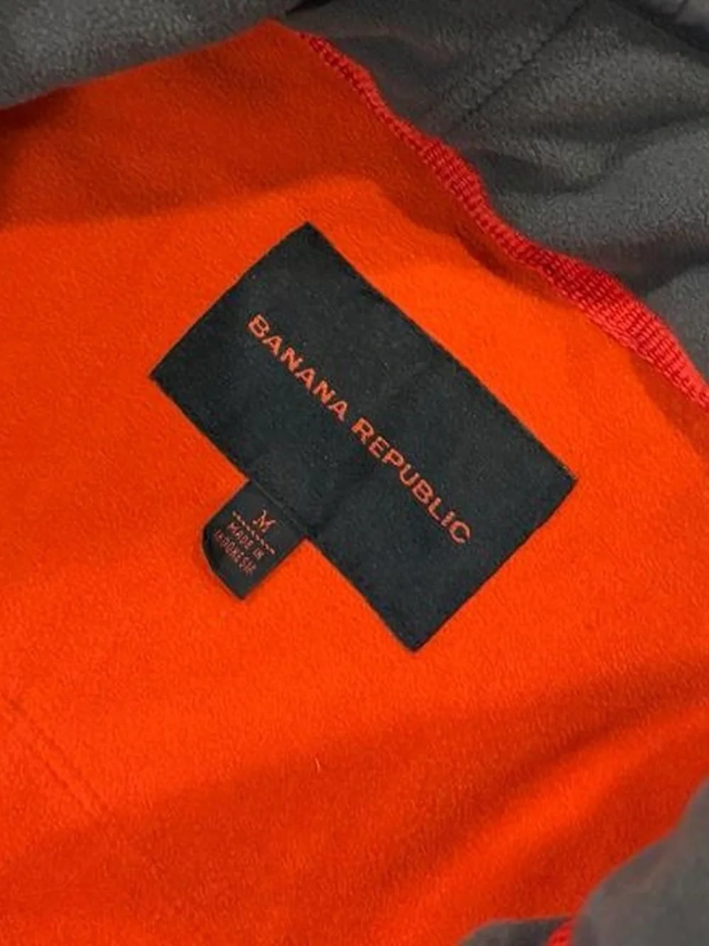 Y2K vintage Gorpcore Banana Republic fleece and nylon vest